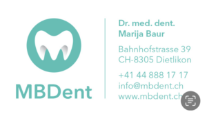Zahnarztpraxis MBDent, Dr. med. dent. Marija Baur