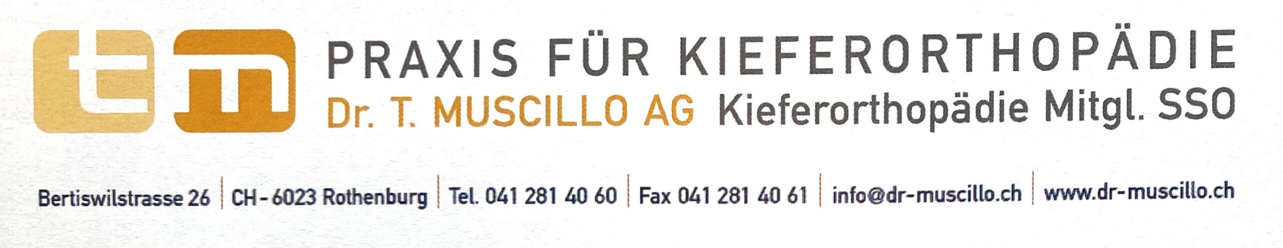 Dr. T. Muscillo AG Praxis für Kieferorthopädie